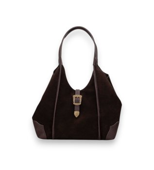 Brązowa torba typu Tote Lux