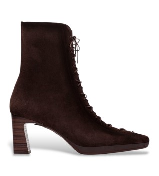 Stiefeletten aus Leder Bangkok braun