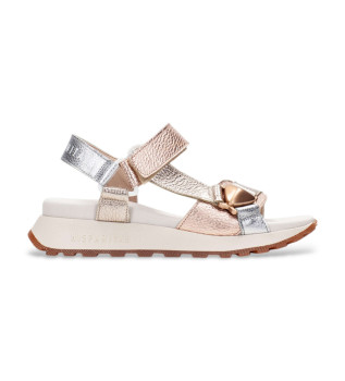 Sand�lias de couro Golden Maui