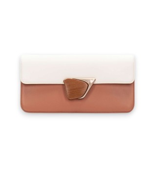 Saco castanho r�gido Covent