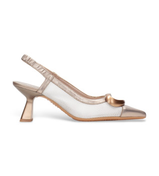 Sapatos de couro Gold Nova