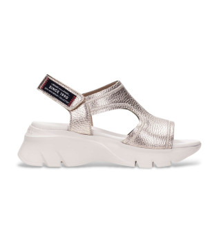 Sandali in pelle Dakar oro