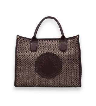 Bolso Marrakech R�gido marr�n 