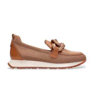 Brune Kansas-mokkasiner i lder