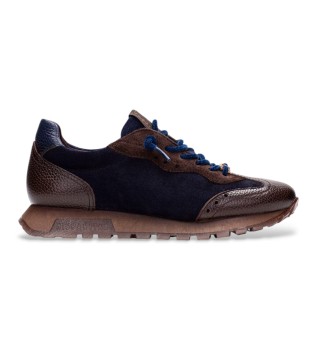 Chaussures en cuir Oregon marron