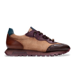 Braune Oregon Lederschuhe