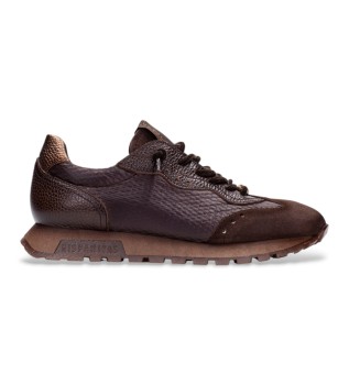 Chaussures en cuir Oregon marron