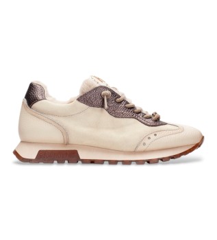 Beige Oregon Lederschuhe