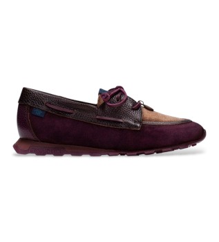 Zinnia Lederschuhe bordeauxrot