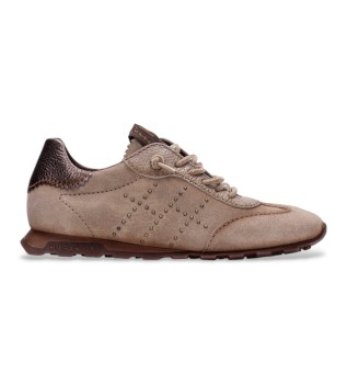 Sneaker in pelle Zinnia taupe