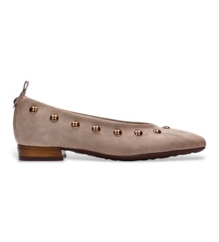 Sapatos de Pele Oslo taupe