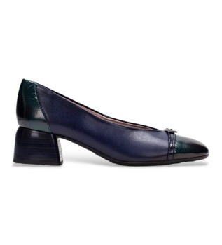 Sapatos de Pele Varsóvia marinho