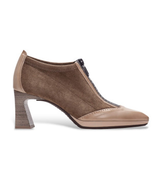 Braune Atlanta Lederschuhe