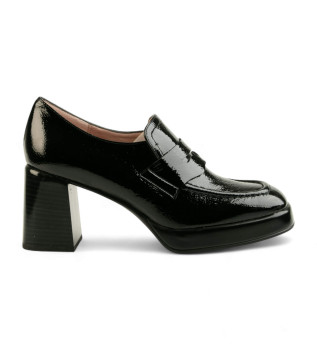 Gozdno zeleni usnjeni čevlji