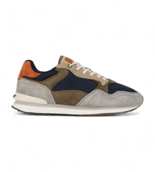 Wielokolorowe skórzane buty Biarritz City