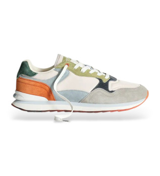 Sapatilhas de couro multicoloridas City Kingston