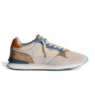 Wielokolorowe skórzane buty sportowe Santiago