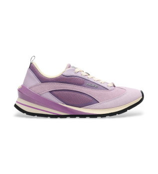 Sneakers Seven Runner in pelle lilla