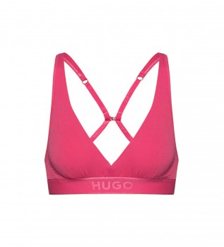 Soutien-gorge triangle rose