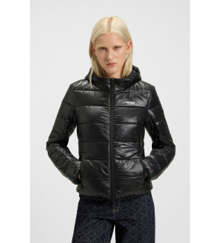 Giacca trapuntata idrorepellente nera