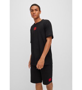 T-shirt Diragolino nera