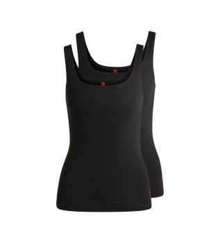 Set 2 T-shirts Twin noir