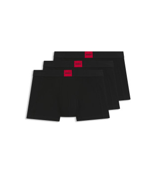 Set di 3 boxer neri Galaxy
