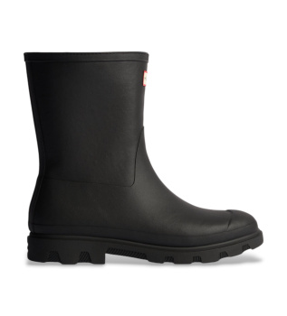 Downpour Short Insulated black rain boots