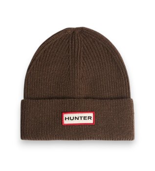 Brown hat and scarf set