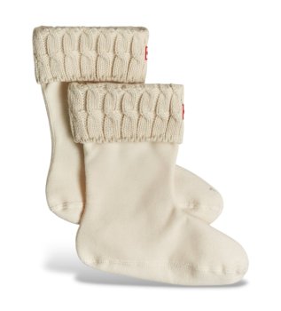 Off-white 6 Stitch Cable Short Socks