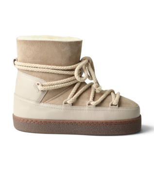 Læderstøvler Classic beige