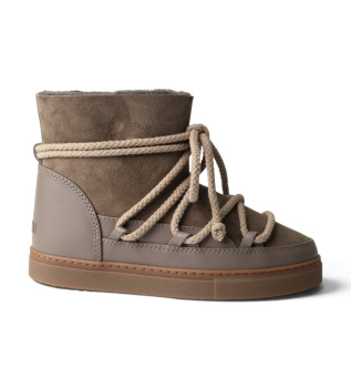 Læderstøvler Classic taupe
