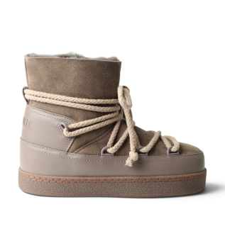 Læderstøvler Classic taupe