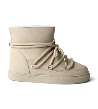 Læderstøvler Full Leather beige