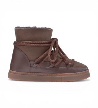 Botas de Pele Classic marrom