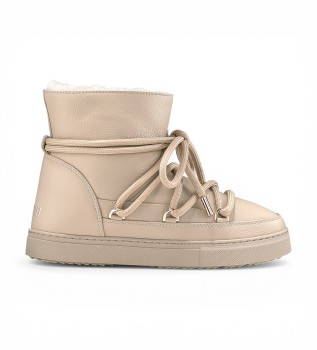 Læderstøvler Full Leather beige