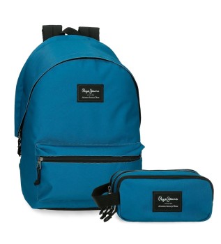 Aris-rygsk med blt etui