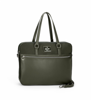 Custodia per laptop verde Christine