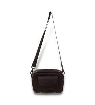Sac  main  pochettes noir