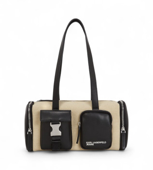 Sac  bandoulire utilitaire beige