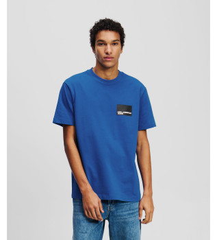 T-shirt Illustration petit bleu
