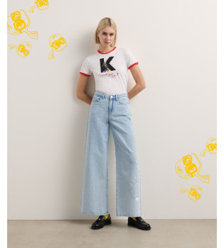 Disney blauwe baggy jeans