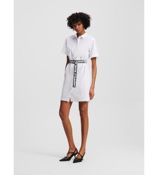 Robe Popeline blanche