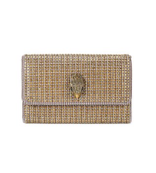 Bolsa de m�o Kensington Clutch castanha, dourada