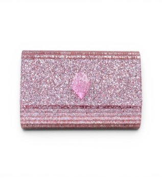 Saco de embraiagem cor-de-rosa 