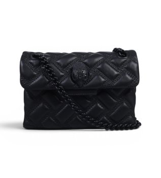 Mala de couro Mini Kensington preta