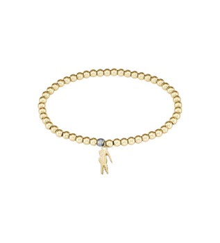 Vergoldetes Gummiarmband