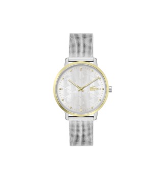 Crocorigin Analoguhr versilbert 