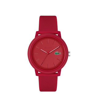 Orologio analogico 12.12 rosso
