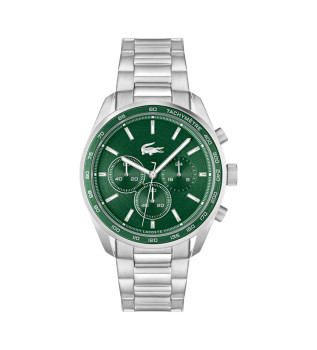 Reloj cron�grafo de acero inoxidable Boston verde